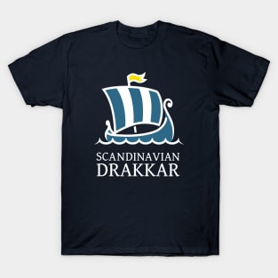 Vikings Drakkar Skandinavian T-Shirt